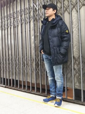 「SCOTCH & SODA（スコッチ アンド ソーダ）のアイテム」を使った、SAKUMAさん（メンズ・170cm）の秋コーディネート