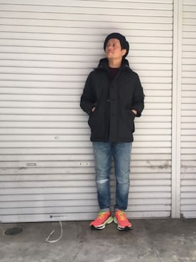 「SCOTCH & SODA（スコッチ アンド ソーダ）のアイテム」を使った、SAKUMAさん（メンズ・170cm）の冬コーディネート