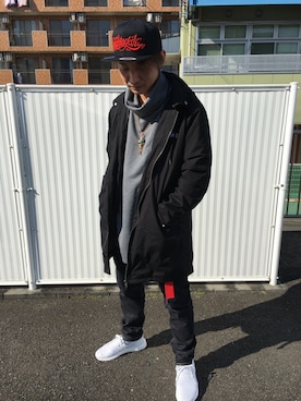 「Deviluse（Deviluse）のアイテム（ジャケット/アウター）」を使った、nino46さん（メンズ・174cm）の秋コーディネート