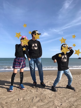 「青空」｜kanaさん（キッズ・132cm）の春コーディネート