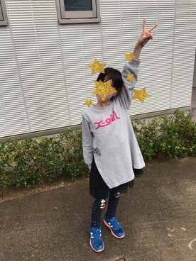 kanaさん（キッズ・130cm）の春コーディネート