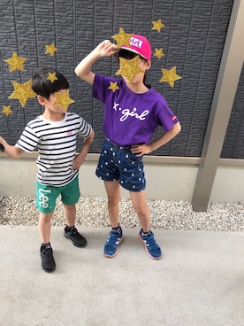 kanaさん(キッズ・132cm)の春コーディネート