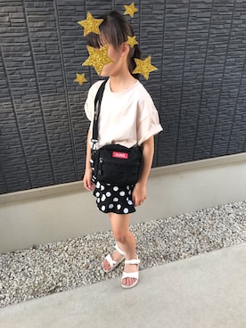 kanaさん（キッズ・132cm）の夏コーディネート
