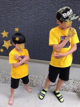 kanaさん（キッズ・120cm）の夏コーディネート