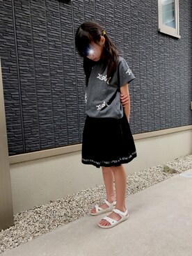kanaさん（キッズ・132cm）の夏コーディネート