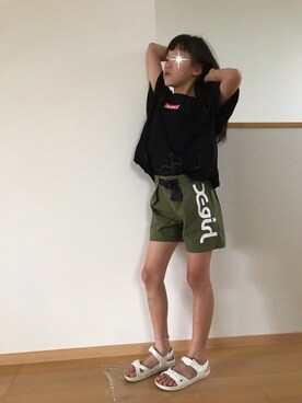 kanaさん(キッズ・132cm)の夏コーディネート