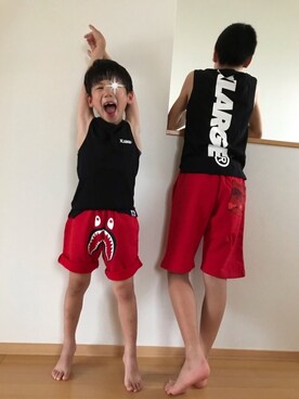 kanaさん（キッズ・120cm）の夏コーディネート