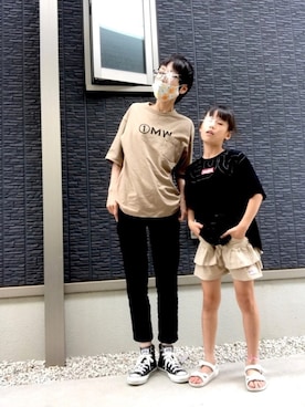 kanaさん(キッズ・132cm)の夏コーディネート