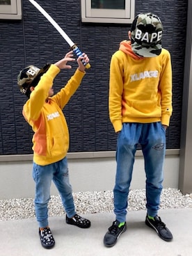 kanaさん（キッズ・120cm）の秋コーディネート