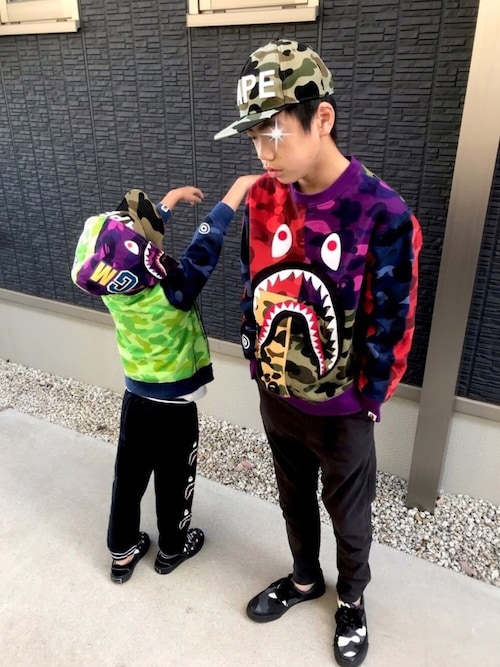シャークパンツ Yui1228。 楽天市場】ape シャーク（ズボン・パンツ｜メンズファッション