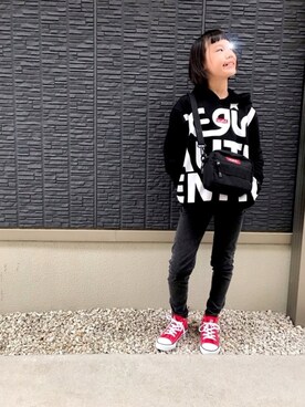 kanaさん（キッズ・133cm）の冬コーディネート