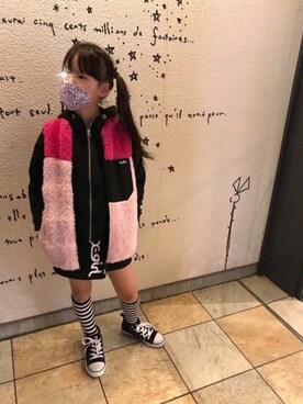 「本気のパー子」｜kanaさん（キッズ・133cm）の秋コーディネート