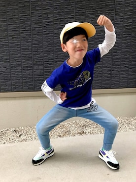 kanaさん（キッズ・120cm）の春コーディネート