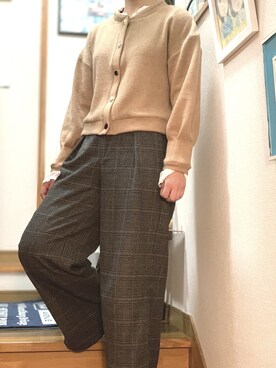 mさん（レディース・163cm）の秋コーディネート