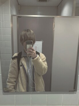 「Ne-net（ネネット）のアイテム（ジャケット/アウター）」を使った、ゆうとさん（メンズ・167cm）の冬コーディネート