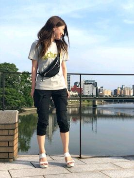 Asukaさん（レディース・166cm）の夏コーディネート