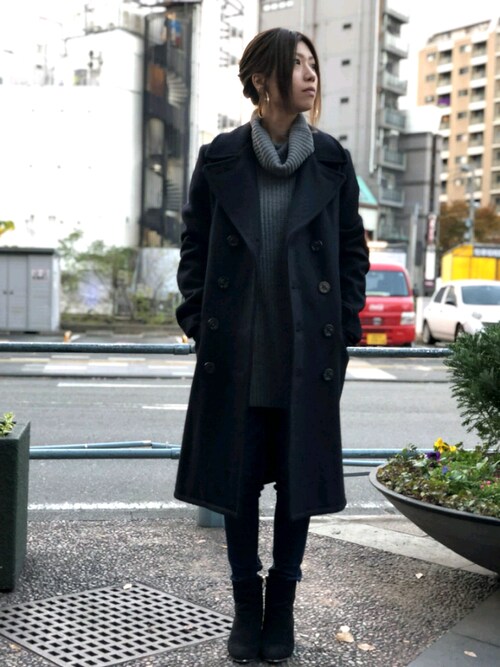 schott（ショット）の「Schott(ショット) LONG MELTON PEACOAT