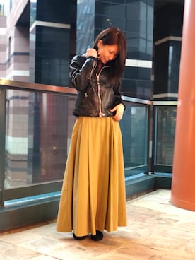 Asukaさん（レディース・166cm）の秋コーディネート