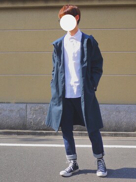 「JOURNAL STANDARD relume（ジャーナルスタンダード　レリューム）のアイテム（その他アウター）」を使った、takaさん（メンズ・168cm）の春コーディネート