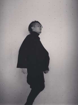 「Yohji Yamamoto（ヨウジヤマモト）のアイテム（その他トップス）」を使った、Lynnさん（メンズ・179cm）の春コーディネート