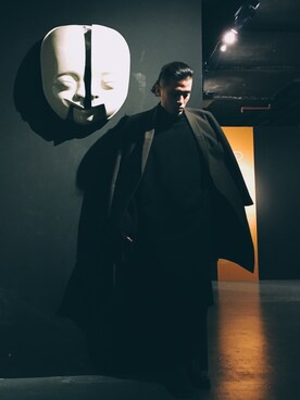 「Yohji Yamamoto（ヨウジヤマモト）のアイテム（その他トップス）」を使った、Lynnさん（メンズ・179cm）の春コーディネート