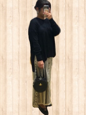 「SEVENDAYS=SUNDAY（セブンデイズサンデイ）のアイテム（バレエシューズ）」を使った、ナルミさん（レディース・161cm）の春コーディネート
