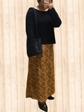「SEVENDAYS=SUNDAY（セブンデイズサンデイ）のアイテム（バレエシューズ）」を使った、ナルミさん（レディース・161cm）の春コーディネート