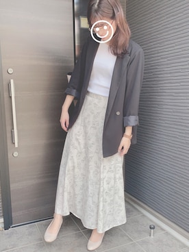 まるさん（レディース・166cm）の春コーディネート