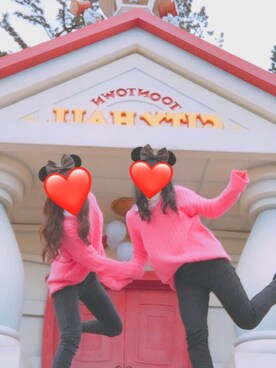 「TDL」｜「アイテム（その他）」を使った、cherryさん（レディース・163cm）の冬コーディネート