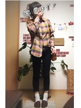 れいやんさん（レディース・166cm）の冬コーディネート