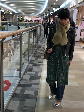 れいやんさん（レディース・166cm）の冬コーディネート