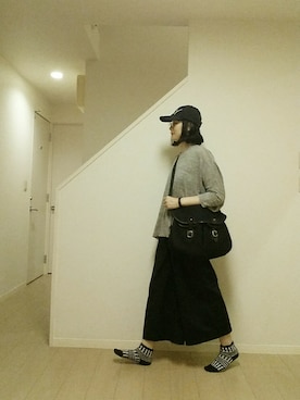 「Hands of creation（ハンズオブクリエイション）のアイテム（トップス）」を使った、sieluさん（レディース・168cm）の夏コーディネート