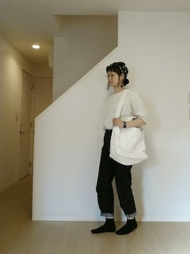 「BEAMS BOY（ビームスボーイ）のアイテム（財布/小物）」を使った、sieluさん（レディース・168cm）の秋コーディネート