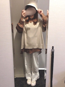 りこぴんさん(レディース・154cm)の春コーディネート