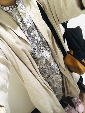 Nさん（レディース・155cm）の春コーディネート