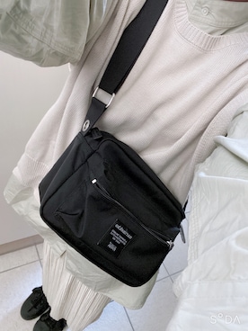「アイテム（イヤリング）」を使った、Nさん（レディース・155cm）の春コーディネート
