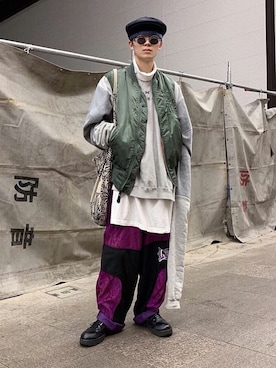 ためす君さん(メンズ・172cm)の冬コーディネート