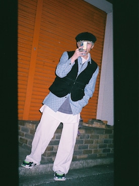 ためす君さん（メンズ・172cm）の春コーディネート