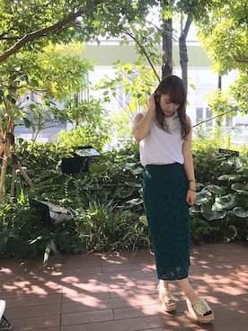 asumiさん（レディース・150cm）の夏コーディネート