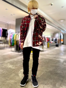 「CODY SANDERSON（コディサンダーソン）のアイテム（アクセサリー）」を使った、ショウタさん（メンズ・164cm）の春コーディネート