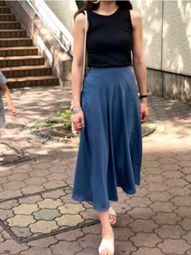 Misaki さん（レディース・170cm）の夏コーディネート