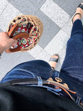 「ALBERTO FERMANI（アルベルトフェルマーニ）のアイテム」を使った、Misaki さん（レディース・170cm）の秋コーディネート