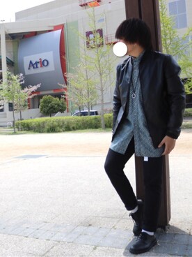 すいんぐ。さん（メンズ・164cm）の春コーディネート