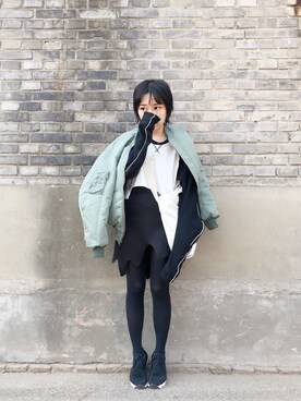 「COS（コス）のアイテム（アクセサリー）」を使った、意思さん（レディース・158cm）の春コーディネート