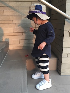 chakuさん（キッズ・80cm）の夏コーディネート