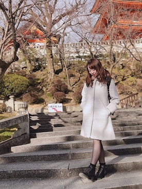 *yu♡*さん（レディース・156cm）の冬コーディネート