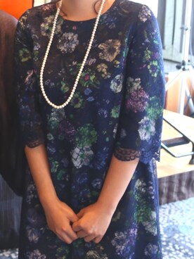 Hanae Mori ハナエモリ のワンピース ドレスを使ったコーディネート一覧 Wear