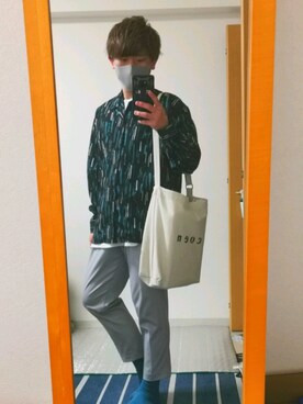 ⊕φさん/tanakaさん（メンズ・163cm）の春コーディネート