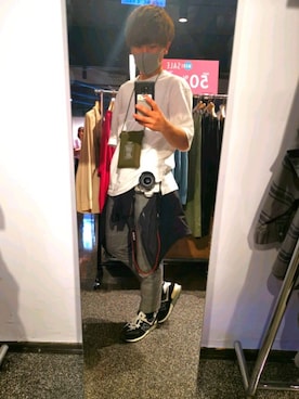 ⊕φさん/tanakaさん（メンズ・163cm）の春コーディネート