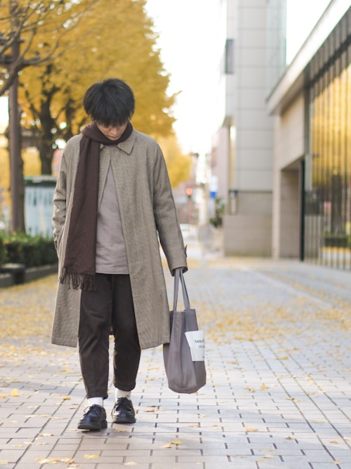 Fさん Tanaka Uniqloのマフラーを使ったコーディネート Wear